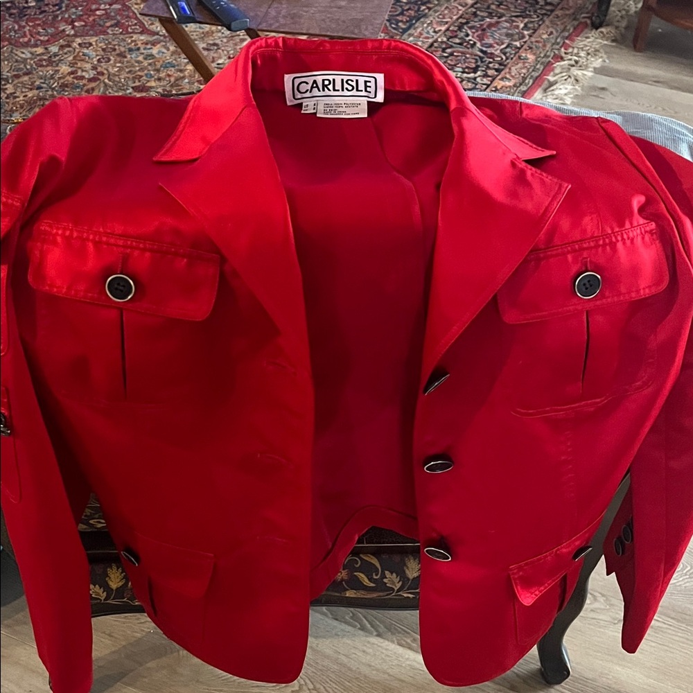 Carlisle Women's Vibrant Red Blazer